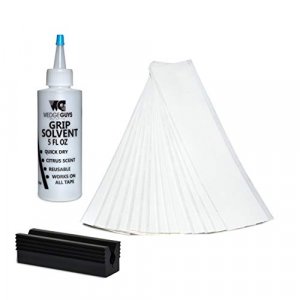 Wedge Guys Golf Grip Kits for Regripping Golf Clubs - Professional Quality (Standard Grip Kit: 15 Grip Tape Strips, 5 Oz Solvent, Rubber Vise Clamp)