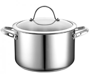  Cuisinart MCP66-28N MultiClad Pro Stainless 12-Quart Skillet,  Stockpot w/Cover: Stock Pot: Home & Kitchen