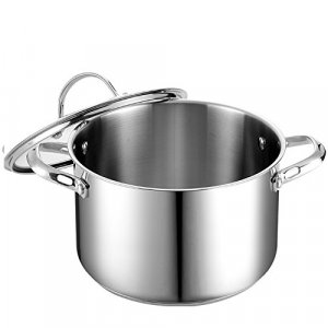 Cuisinart MCP66-28N MultiClad Pro Stainless 12-Quart Skillet, Stockpot with Cover