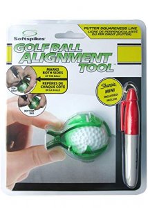 Softspikes BLM8006 Golf Ball Alignment Tool , Green