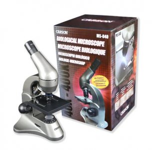 Carson Beginner 40x-400x Biological Microscope (MS-040)