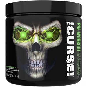 JNX Sports The Curse! Pre Workout Supplement - Intense Energy & Focus, Instant Strength Gains, Enhanced Blood Flow - Nitric Oxide Booster with Creati
