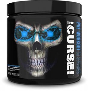 JNX Sports The Curse! Pre Workout Supplement - Intense Energy & Focus, Instant Strength Gains, Enhanced Blood Flow - Nitric Oxide Booster with Creati