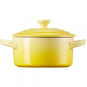 Le Creuset Stoneware Mini Round Cocotte, 8 oz., Soleil