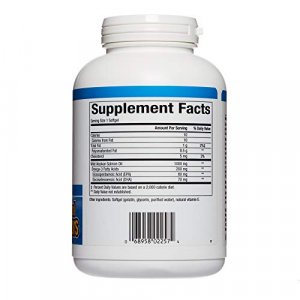 Omega Factors by Natural Factors, Wild Alaskan Salmon Oil, Supports Heart and Brain Health with Omega-3 DHA and EPA, 180 Softgels