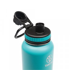 Hose Water Reusable Glass Water Bottle By Faucet Face, 14.4 oz by