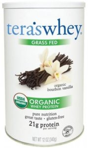 teraswhey Organic Whey Protein, Bourbon Vanilla 12 oz