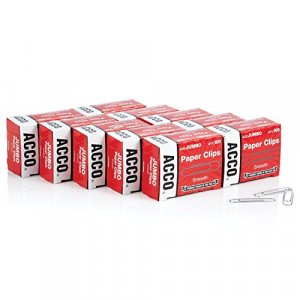 ACCO Brass Paper Fasteners, 3/4, Plated, 1 Box, 100 Fasteners/Box (71703)