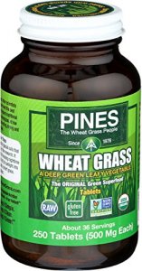 PINES Organic Wheat Grass, 250 Count Tablets | PINES Wheat Grass as featured in the new blockbuster film, Ocean's 8!