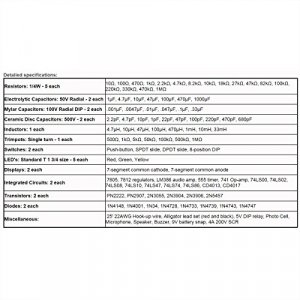 Elenco CK-1000 Basic Parts Kit