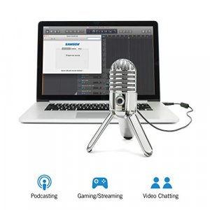 SAMSON Meteor Mic USB Studio Condenser Microphone (Chrome)