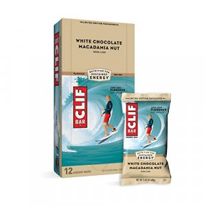 CLIF BARS - Energy Bars - White Chocolate Macadamia Nut Flavor - Made with Organic Oats - Plant Based Food - Vegetarian - Kosher (2.4 Ounce Protein B
