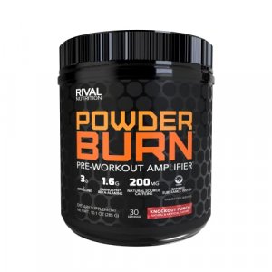 Rivalus, Powder Burn 2.0 Punch 35 Serving, Knockout Punch, 17.6 Ounce