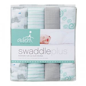 aden + anais essentials Swaddle Blanket, Muslin Blankets for Girls & Boys, Baby Receiving Swaddles, Newborn Gifts, Infant Shower Items, Toddler Gift,