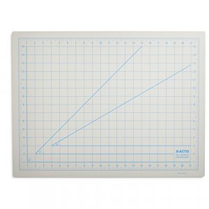 X-ACTO Self-Healing Cutting Mat, Non-Stick Bottom, Gray, 18x24 Inches
