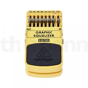 BEHRINGER EQ700 Ultimate 7-Band Graphic Equalizer Gold, Lt Yellow