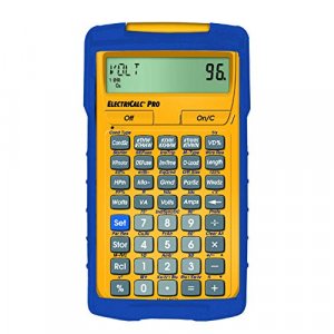 Calculated Industries 5070 ElectriCalc Pro Electrical Code Calculator | Updateable and Compliant with NEC 1996 to 2020 | Electrical Contractors, Esti
