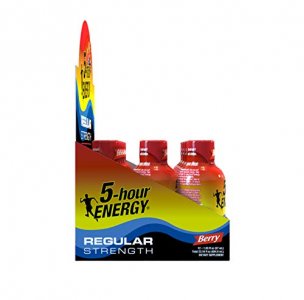 5-hour ENERGY Shot, Regular Strength, Berry 1.93 Ounce, 12 Count