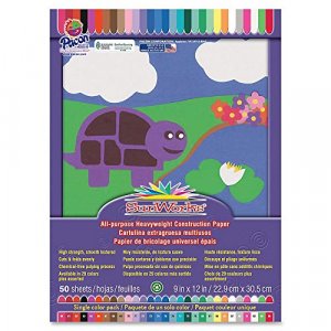 SunWorks Construction Paper, Orange, 9