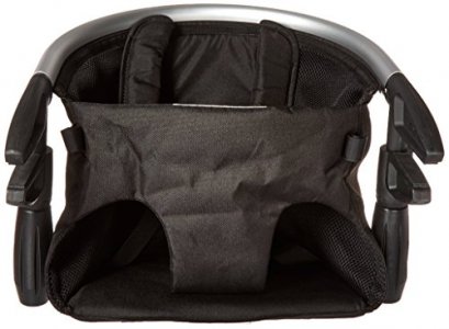 phil&teds Lobster Clip-On Highchair, Black Award Winning Portable High Chair Includes Carry Bag and Dishwasher Safe Tray Hygienic-For Home and Travel