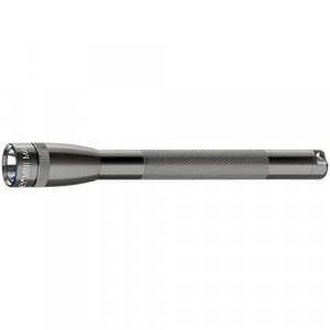 Maglite Mini Incandescent 2-Cell AAA Flashlight, Gray