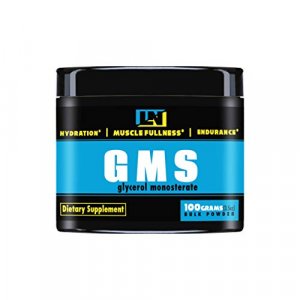 LiveLong Nutrition Glycerol Monostearate GMS Powder - Hydration, Endurance, Muscle Pump for Pre Workout. Multi use Powder for Homemade Ice Cream, and