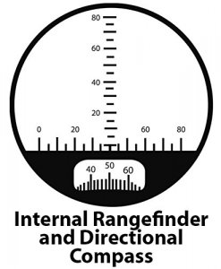 AB10510 - 7x50 WP Battalion Binoculars w/reticle by Barska