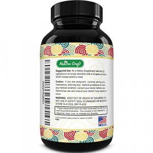 Natures Craft Pure Forskolin Extract - Fat Burning & Metabolism Boosting Weight Loss Supplement - Natural Pills for Women & Men