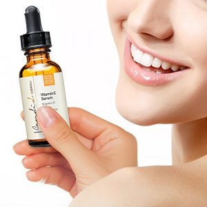 Best Vitamin C Serum for Face & Eyes, Organic & Natural, with Vitamin E, Hyaluronic & Ferulic Acid, Anti-Aging Products for Radiant Skin, 20% Serum E