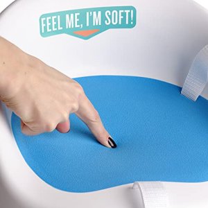 Prince Lionheart Squish Booster Seat, Gumball Green, 3-Point Harness and Dual-Strap System, Easy to Wipe Clean, and Lightweight