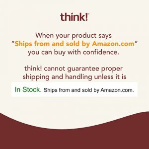 think! Protein Bars High Protein Snacks, Gluten Free, Sugar Free: Lemon Delight, Nutrition Bars without Artificial Sweeteners- 2.1 Oz (10 Count)