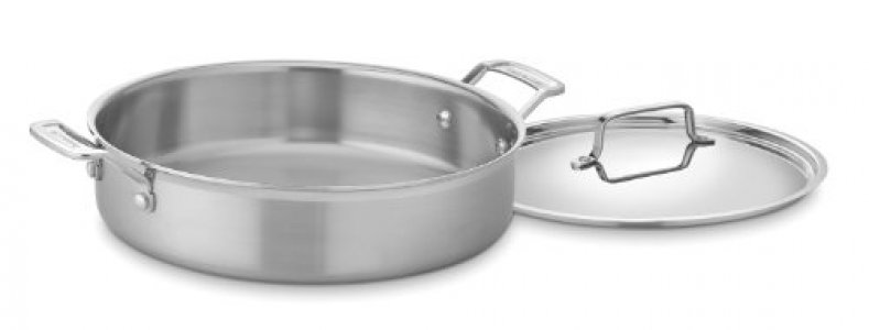 Cuisinart MultiClad Pro Stainless 5-1/2-Quart Casserole with Cover