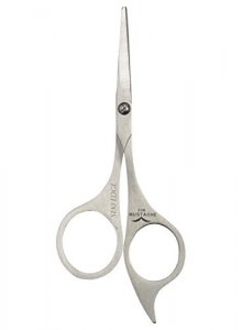 SEKI EDGE SS-902- Stainless Steel Moustache Scissors