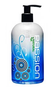 Passion Natural Water-Based Lubricant - 16 Fluid Ounces