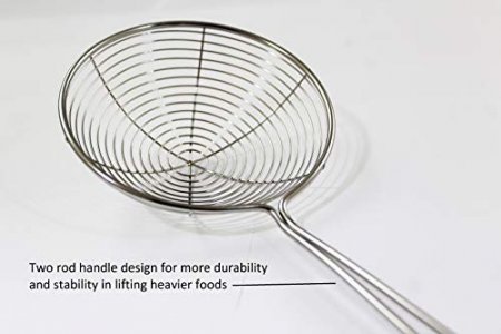 ExcelSteel Perfect for Pasta, Vegetables, Quinoa, Fruit, Rice, Lentils Stainless Steel Strainer