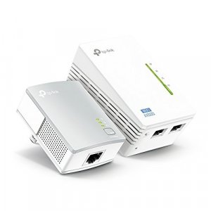 TP-Link Powerline WiFi Extender - Powerline Adapter with WiFi, WiFi Booster, Plug & Play, Power Saving, WiFi Connections, AV600 (TL-WPA4220 KIT)