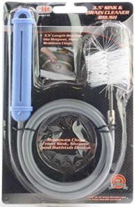 IIT Easy-to-Use Sink Drain Clog Cleaner Brush - Flex Cable, Multi