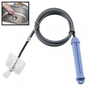 IIT Easy-to-Use Sink Drain Clog Cleaner Brush - Flex Cable, Multi
