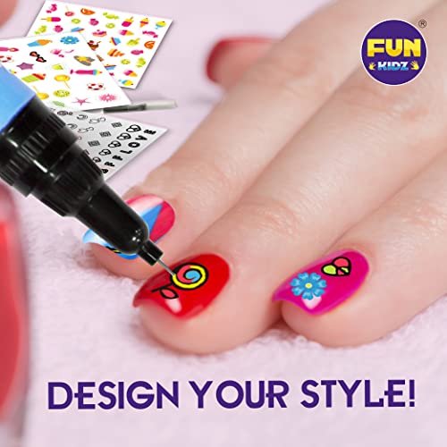 Shop Online Deluxe Nail Art Salon Kit for Girls at ₹699