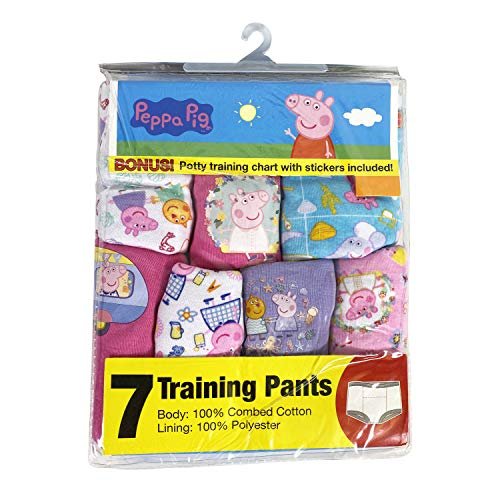 Toddler Girls' Peppa Pig 7pk Briefs - 2T-3T