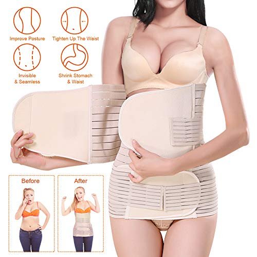 Women Postpartum Belt Belly/Wrap Body Shaper Support Recovery Girdle After  Baby