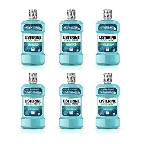 Listerine Antiseptic Mouthwash Cool Mint 250 mL (8.5 oz