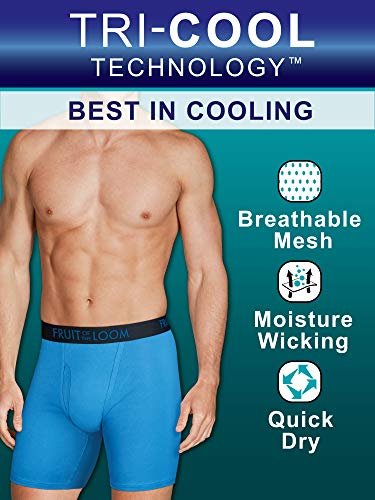 Fruit of the Loom Men's Breathable Underwear, Micro Mesh