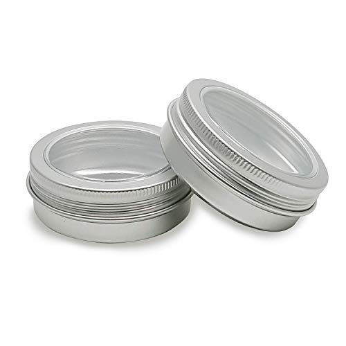 Aluminum Round Metal Tin Container With Lid Small Sample Container DIY Lip  Balm,storage Jar, Shampoo Bar Soap Tin, Hand Body Cream 