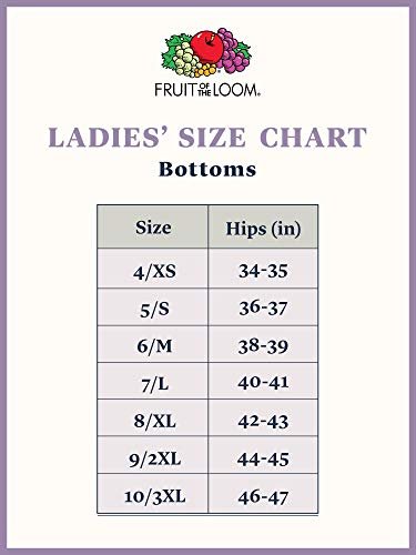 Fruit Of The Loom Womens Tag Free Cotton Brief Panties (Regular & Plus  Size) Underwear, Plus Size Brief - 6 Pack Comfort Covered Waistband, 12 Us  - Imported Products from USA - iBhejo