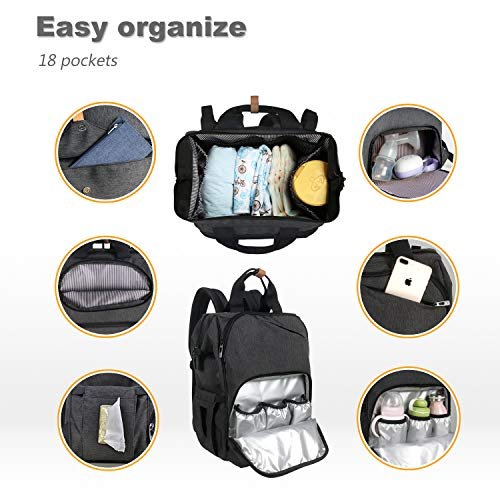 Haptim backpack diaper clearance bag