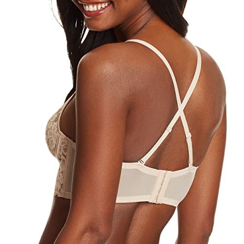 Maidenform Womens Casual Comfort Convertible Bralette Dm1188 Bra, Paris  Nude, 34D Us - Imported Products from USA - iBhejo