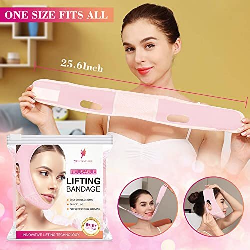 Double Chin Reducer Facial Slimming Strap V Line Lifting Mask Chin