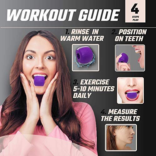 Jawzrsize Jaw, Face, and Neck Exerciser - Define Your Jawline