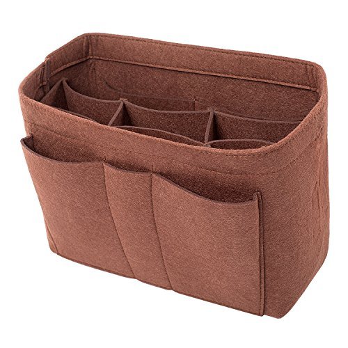 ZTUJO Purse Organizer, Multi-Pocket Felt Handbag Organizer, Purse Insert  Organizer with Handles, Medium, Large (Medium, Beige) : Amazon.in: Bags,  Wallets and Luggage